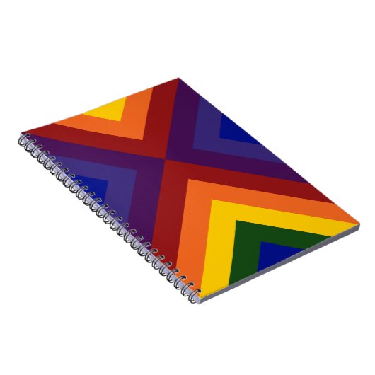 Carnet Rainbow Chevrons (Côté Droit)