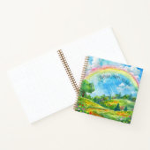 Carnet Rainbow Countryside Happy Thoughts Santé mentale (Intérieur)