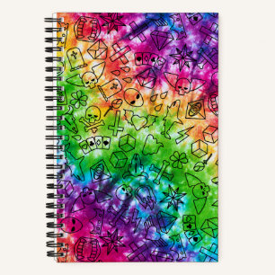 Carnet Rainbow Doodle