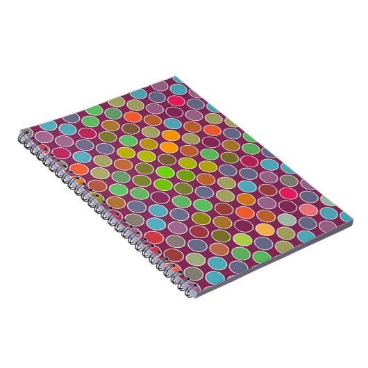 Carnet Rainbow Dots Journal (Côté Droit)