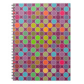 Carnet Rainbow Dots Journal (Devant)