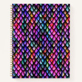 Carnet Rainbow Dragon Scales (Devant)