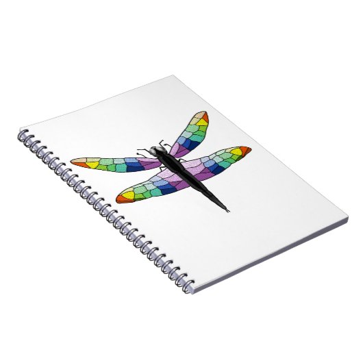 Carnet Rainbow Dragonfly (Côté Droit)