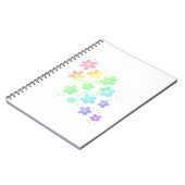 Carnet Rainbow Flowers (Côté gauche)