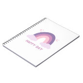 Carnet rainbow happy days citation laitière (Côté gauche)