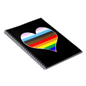 Carnet Rainbow Heart (Côté Droit)
