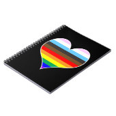 Carnet Rainbow Heart (Côté gauche)