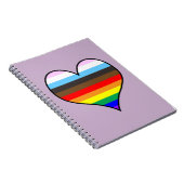 Carnet Rainbow Heart (Côté Droit)