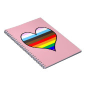 Carnet Rainbow Heart (Côté Droit)