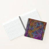 Carnet Rainbow Kaleidoscope Mandala (Intérieur)