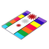 Carnet rainbow pride LGBT (Côté gauche)