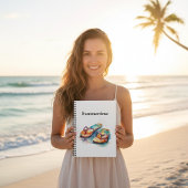 Carnet Rainbow Reef Flip Flops, sur mesure