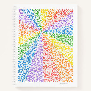 Carnet Rainbow Squiggles