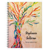 Carnet Rainbow Tree Reiki Master (Devant)