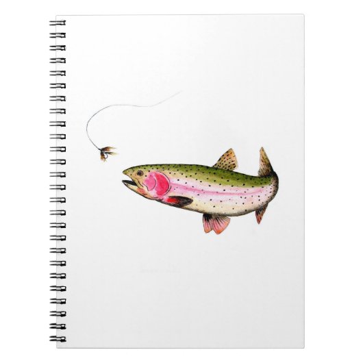 Carnet Rainbow Trout Fly (Devant)