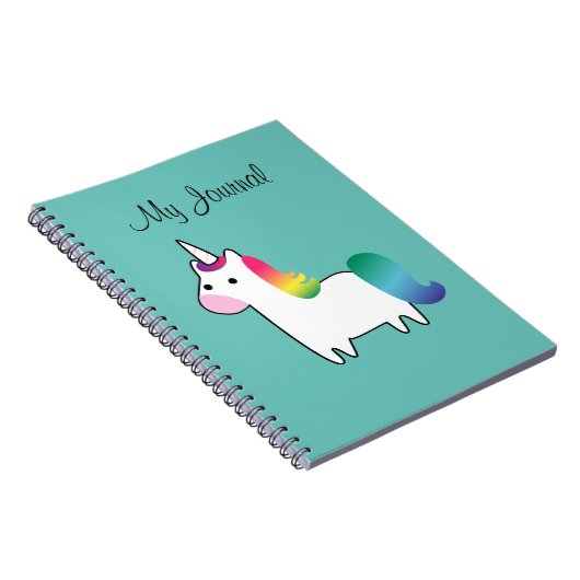 Carnet Rainbow Unicorn (Côté Droit)