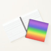 Carnet Rainbow White Heart (Intérieur)