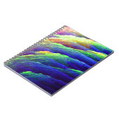 Carnet Rainbow Wispy Feather Mountains (Côté gauche)