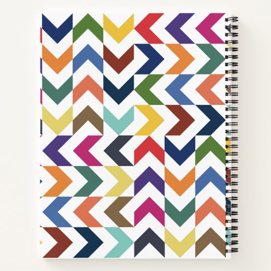 Carnet Rainbow ZigZag (Dos)