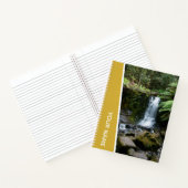 Carnet Rainforest Waterfalls Nature, Australie, Or (Intérieur)