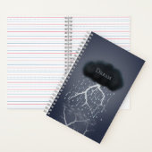 Carnet Rainstorm in Surreal Dream World Personnalisé (À l'intérieur)