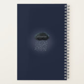 Carnet Rainstorm in Surreal Dream World Personnalisé (Verso)