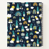 Carnet Rainy Day Gnomes Rainbow Kids (Dos)