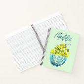 Carnet raisin aquarelle art fruit (Intérieur)