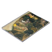 Carnet Rama chassant les cerfs communs d'or, du (Côté gauche)