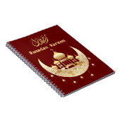 Carnet Ramadan Kareem Ramadan Moubarak (Côté Droit)