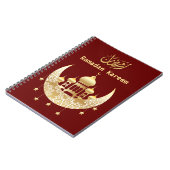 Carnet Ramadan Kareem Ramadan Moubarak (Côté gauche)