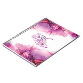 Carnet Ramadan Moubarak calligraphie arabe (Côté gauche)