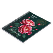 Carnet Ramadan Vert Émeraude (Côté gauche)