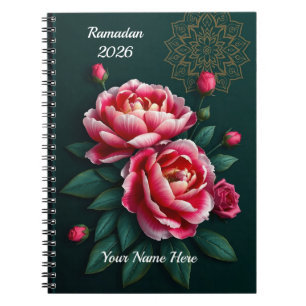 Carnet Ramadan Vert Émeraude