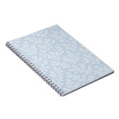Carnet Rameaux de forêt neutres - Bleu poussiéreux (Côté Droit)