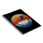 Carnet Ramen de style rétro (Côté Droit)