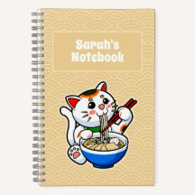 Ramen du chat chanceux personnalisé