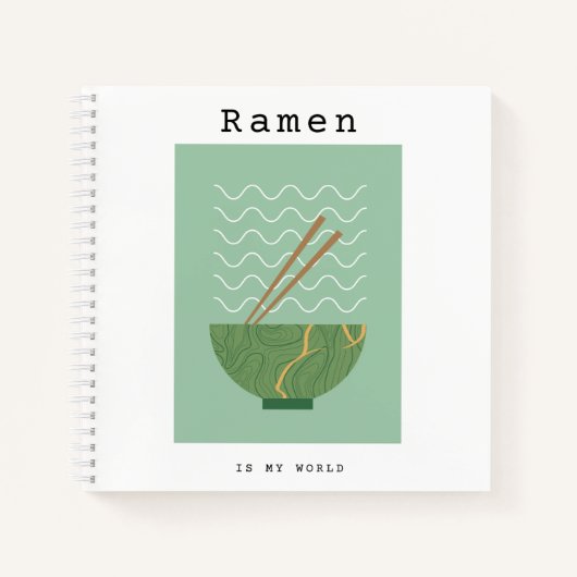 Carnet Ramen Recettes (Devant)