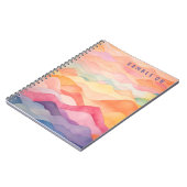 Carnet Rampe sur aquarelle (Côté gauche)