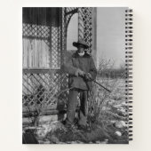 Carnet Rancher de Cowboy de la ferme Canadian Old West (Dos)