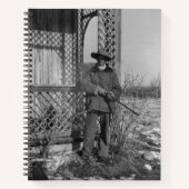 Carnet Rancher de Cowboy de la ferme Canadian Old West (Devant)