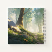 Carnet Randonnée à cheval dans les bois (Dos)