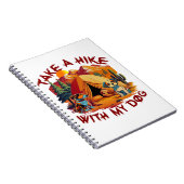 Carnet Randonnée avec Chiens : Aventure pour Amoureux de  (Côté Droit)