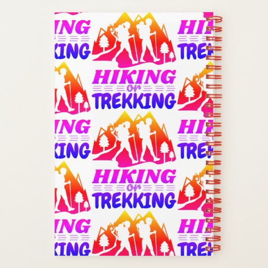 Carnet Randonnée ou trekking (Verso)