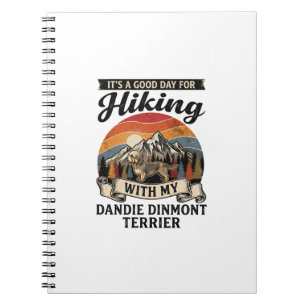 Carnet Randonnée Terrier Dandie Dinmont Chien Montagne Ré