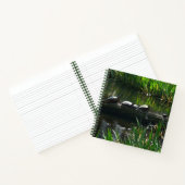 Carnet Rangée de tortues Green Nature Photo (Intérieur)