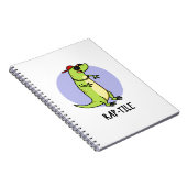 Carnet Rap-tile Drôle de Reptile Lézard Pun (Côté Droit)