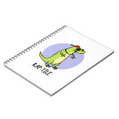 Carnet Rap-tile Drôle de Reptile Lézard Pun (Côté gauche)