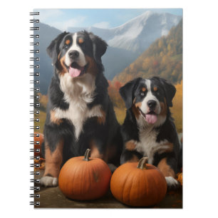 Carnet Râpeur de montagne suisse automnal de pumpkin déli