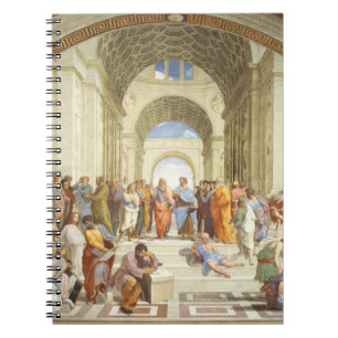 Carnet Raphael - L'école d'Athènes 1511